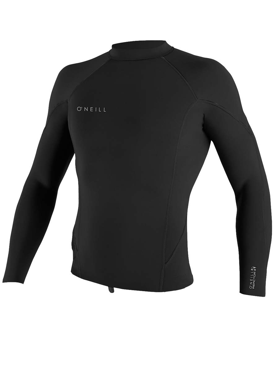 ONeill Reactor II - Traje de Neopreno de Manga Larga de 1,5 mm, Color Negro, protección Solar UV y propiedades SPF