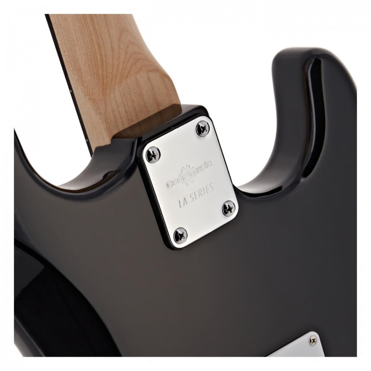 Chitarra Elettrica LA Mancini Sunburst con Ampli 15W | Kit di avvio completo per suonatori mancini, chitarra leggera comoda, ampli 15W con overdrive