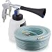 Produktbild BITUXX® Druckluft Reinigungspistole Auto Kfz Luftdruck Reinigungspistole Waschpistole 1000ml + Schlauch 13mm 1/4" Anschluss Pressluft Druckluftschlauch mit Steckkupplungen 10 Meter 10m