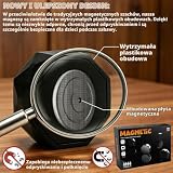 Przenośny magnetyczny zestaw szachowy z magnesem na podróż i kemping, z 20 magnetycznymi kamieniami jako prezent dla dzieci w wieku od 14 lat, zawiera puzzle Checkers w kształcie geometrycznym