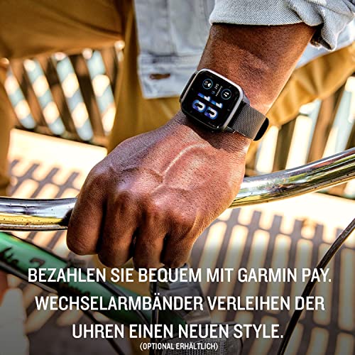 Garmin Venu Sq 2 - GPS-Fitness-Smartwatch mit 1,4" AMOLED Display, Schlafanalyse mit Sleep Score und über 25 Sport-Apps. 24/7 Gesundheitsdaten, Garmin Pay, bis zu 11 Tage Akkulaufzeit und wasserdicht. – Bild 6
