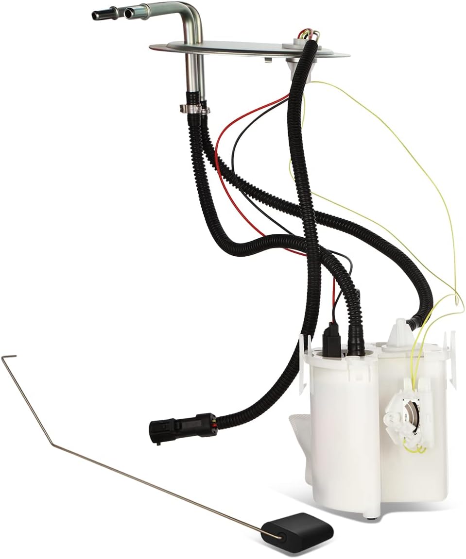 Auto Dynasty [Non California Emission] E2245M Front Electric Fuel Pump Assembly Module Compatible with Ford F-250 F-350 Super Duty 5.4L 6.8L Gasoline 1999-2004, 12V, White