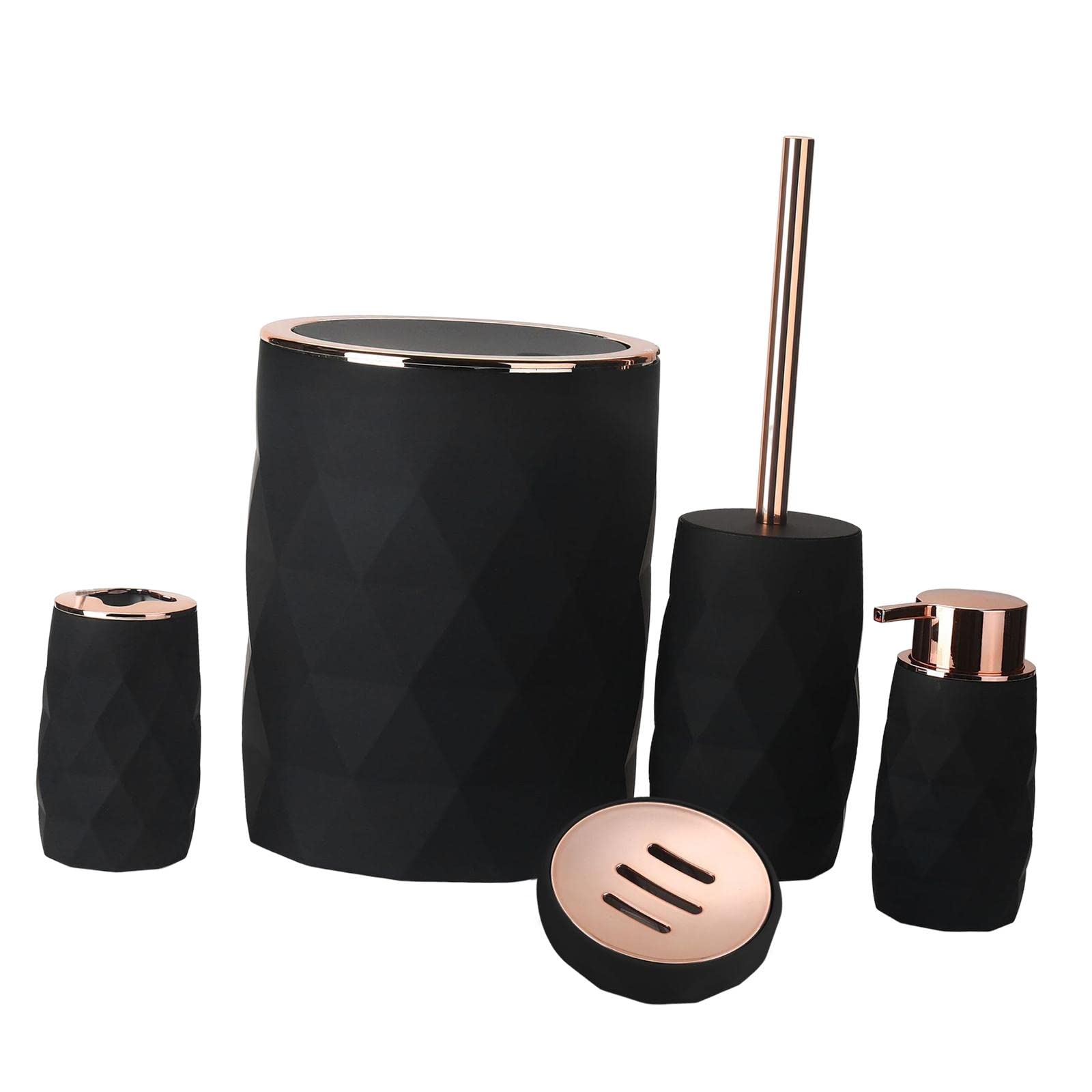 Accesorios de baño, soporte para cepillo de dientes, organizador de tocador, multifuncional, diseño elegante, adecuado para baños modernos