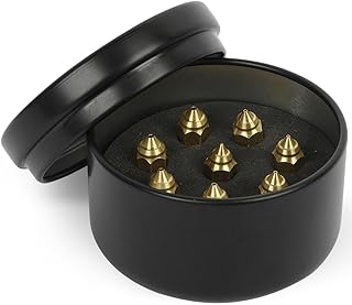 Creality High-end Brass Nozzle Kit 3D Printer Accessories for Ender-3 Pro/Ender-3/Ender-3 V2/Ender-5/Ender-5 Pro/Ender-5 Plus/Ender-3s/Ender-6/Ender-4/Ender-3 Max/Ender-2 Pro/Ender-2