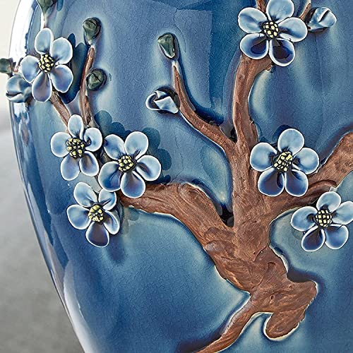 Ousika Bedside Lamp,H Ceramic Bedside Table Lamps With Fabric Lampshade Nightstand Table Lamps Push Button Switch For Bedroom Living Room Easy To Assemble #TOP4