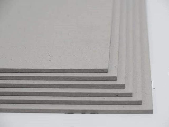 5 x A1 Paper Size (594 x 841 mm) Sheets GREYBOARD (3000micron)