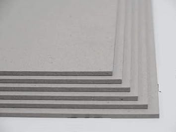Greyboard Craft Card A2 3000 Micron 3mm- Sturdy and Versatile Sheets for Art and Craft Projects   for Presentation- for Office Meetings
