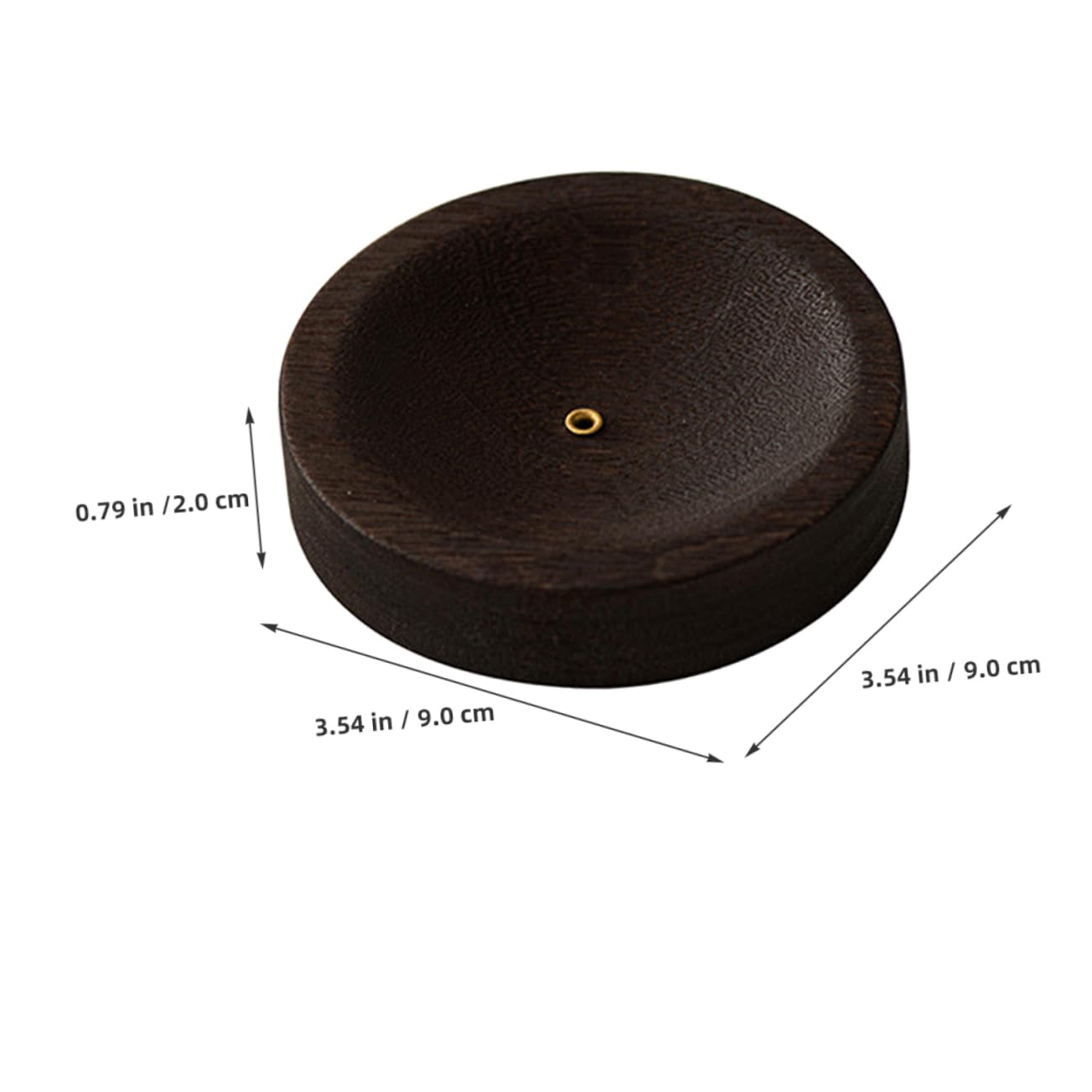 IMIKEYA 5 Stück Räucherstäbchen Räuchergefäß Ornament Holz Räucherplatte Räucherstäbchen Holztablett Halter Für Tisch Räuchergefäß Desktop