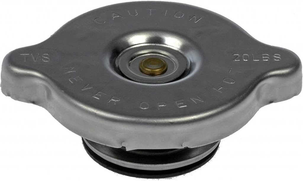 KarParts360 For Freightliner M2 106 2005-2011 Heavy Duty Fluid Reservoir Cap | Metal | Natural | Twist On | 68.58MM Diameter | 20 PSI Maximum Pressure Rating | Replacement For 05-17223-002