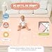 Krabbelmatte Baby Faltbar Spielmatte Kinder Spieldecke 150x180x1cm Krabbeldecke Für Baby - Babymatte Kindermatte - Schaumstoffmatte Kinderteppich- Spielteppich - Bodenmatte Kinder - Babygeschenk