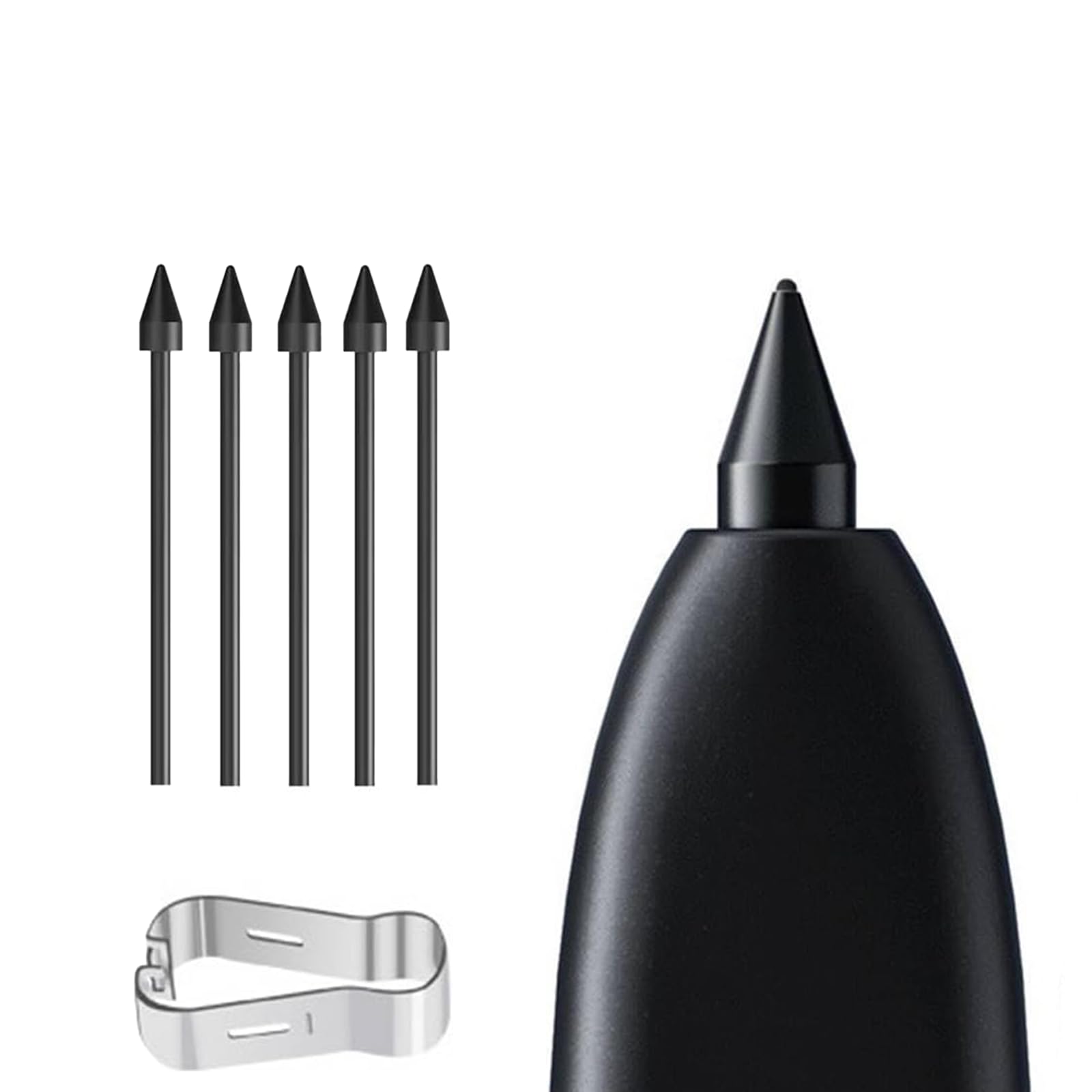 Amazon.com: 5 Pcs Black Galaxy Tab S9 Plus S Pen Tips Compatible