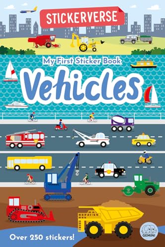 Gemini Stickerverse - My First Sticker Book Vehicles.