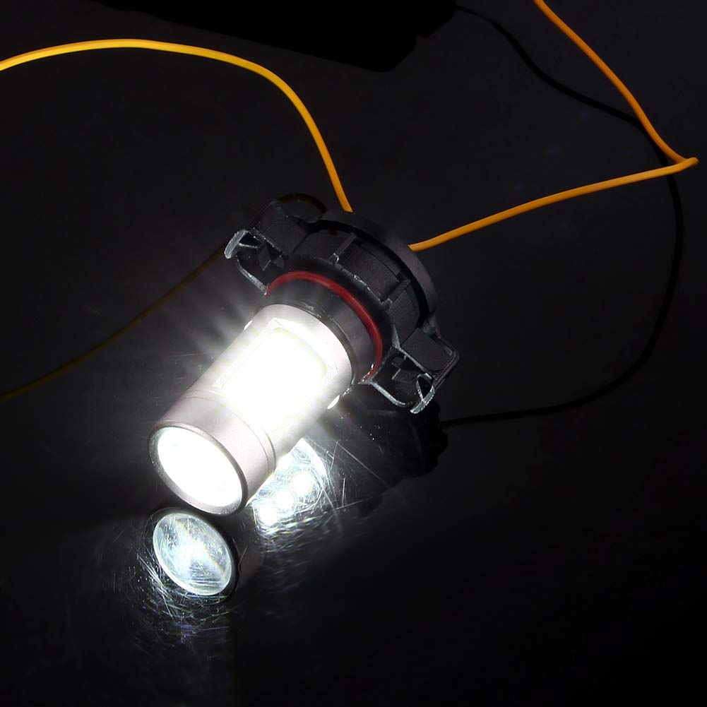 Fendinebbia Luci diurne per lampade a LED ad alta potenza bianco 5202 2x 2504 5200 5201 5202 9009 PSX24W