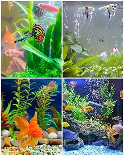 image for Uniclife Aquarium 64 GPH Air Pump with Dual Outlets Adjustable Quiet O