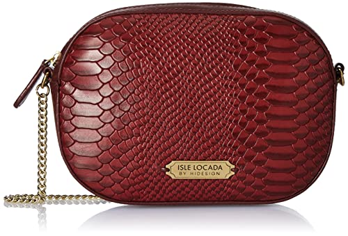 Isle Locada By Hidesign Women's SLING BAG(MARSALA), One Size