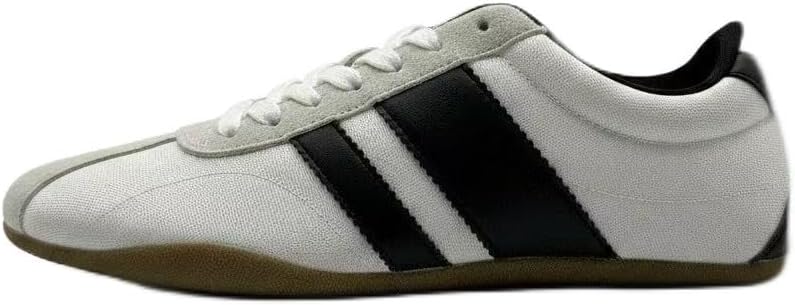 Low-Profile Womens Casual Shoes Retro-Inspired Upper Design Lace-Up Athletic Womens Shoes Sneakers Non-Slip Rubber Sole