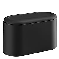 Vista 9 de Bolsas de basura mini para mini bote de basura, 105 unidades / 7 rollos de bolsas de basura blancas para cesto de residuos de escritorio de varios