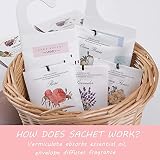 MYARO Scented Sachets Air Freshener for Drawer and Closet, Long-Lasting Sachets Bags Drawer deodorizers Fresh Scents, Home Fragrance Sachet for Lover