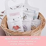 MYARO 12 Packs Scented Sachets for Drawer and Closet, Long-Lasting Sachets Bags Home Fragrance 6 Scents Option- Lavender, Rose, Jasmine, Ocean, Gardenia, Lily - Image 2