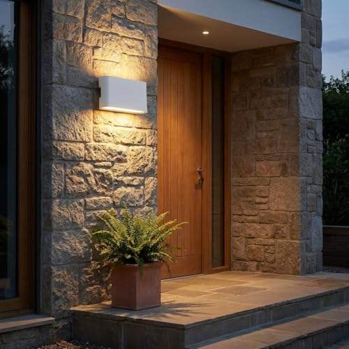 Alpinaluz Aplique de Pared LED Integrado