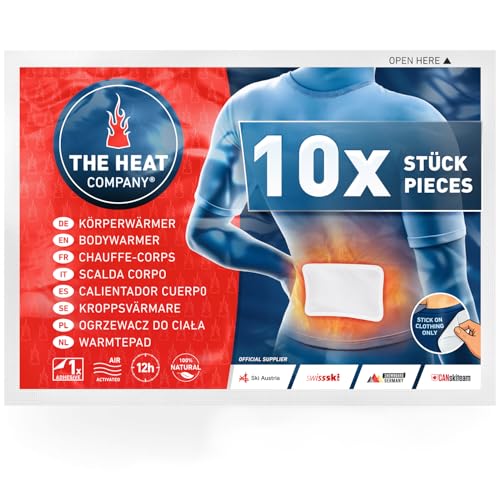 THE HEAT COMPANY Scaldacorpo - 10 Pezzi - Extra Caldo -...