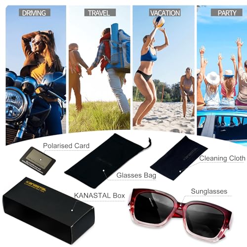 Image of KANASTAL Anti Blue Light Glasses for Women and Men | TR90 Frame,UV Protection,PC Lens,Lightweight,High Definition,Computer,Phone,Video Gaming,Television,Gaming,Screen
