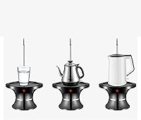 Vista 5 de Bomba eléctrica dispensadora de agua, botella dispensadora de agua recargable de flujo rápido con bandeja grande, bombas dispensadoras de agua