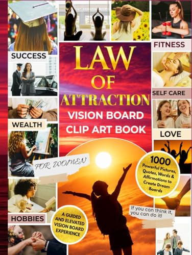 Livre vision board pour rompre la routine et clarifier vos buts