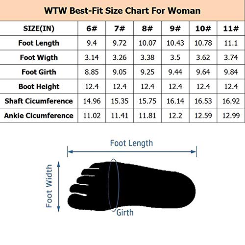 Wtw Mid Calf Rain Boots For Women - Waterproof Insulated Neoprene Muck Boots Outdoor Hunting Garden Boots #TOP7
