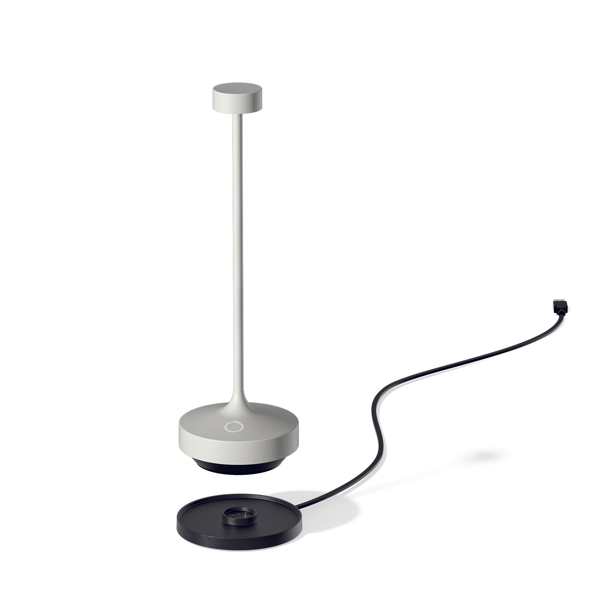Lumisky Tischleuchte, kabellos, weiß, LED, Touch-Funktion, Warmweiß, Ruby White, Höhe 25 cm
