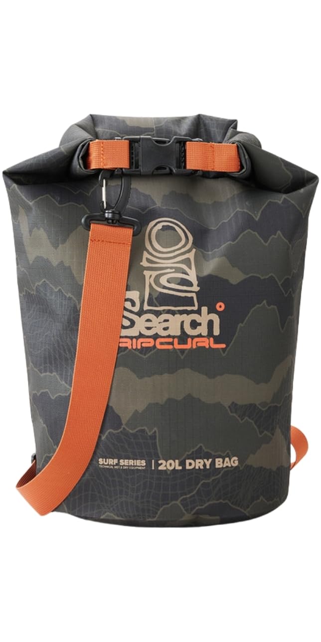 Rip Curl Surf Series Barrel Bag 20L 14SMUT - Black / Olive