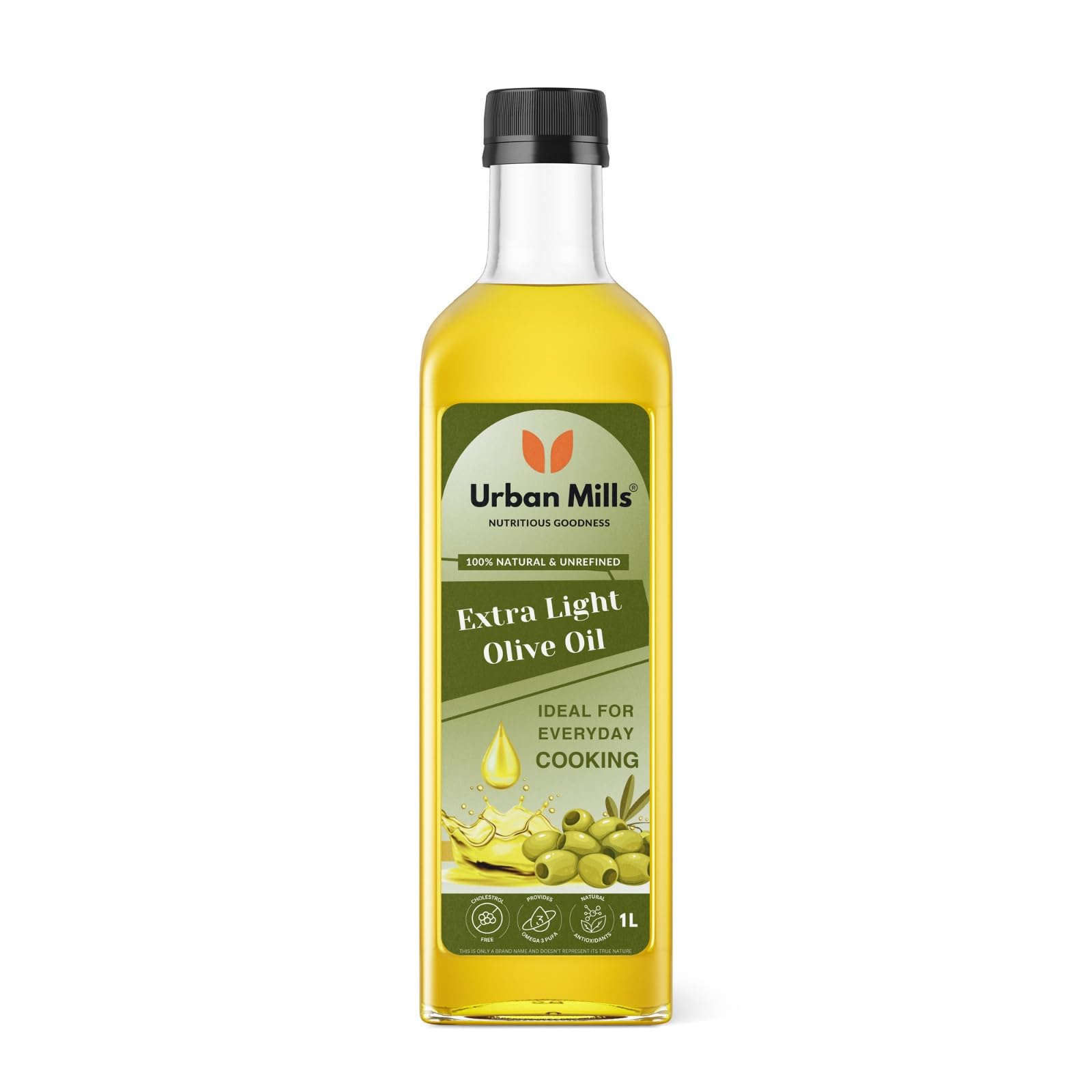 Urban Mills Extra Light Olive Oil | Ideal for Healthy Cooking, Deep Frying, Roasting, Dressings, Salad and Soups, Dips & Marinades | 1 LTR Pet Bottle (B0D8GQWTG5) Amazon Price History, Amazon Price Tracker