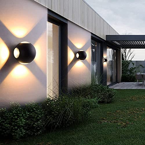 Lámpara de pared esférica LED para solucionar la fatiga visual en pasillos oscuros y estudios 4