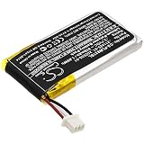 TECHTEK Batteria 510mAh compatibile con [Plantronics] Savi 8210, Savi 8220, W8210 sostituisce 202555-01, 211425-01