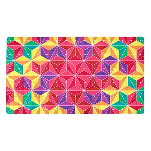 Alfombrilla de baño de PVC antideslizante rectangular lavable 2