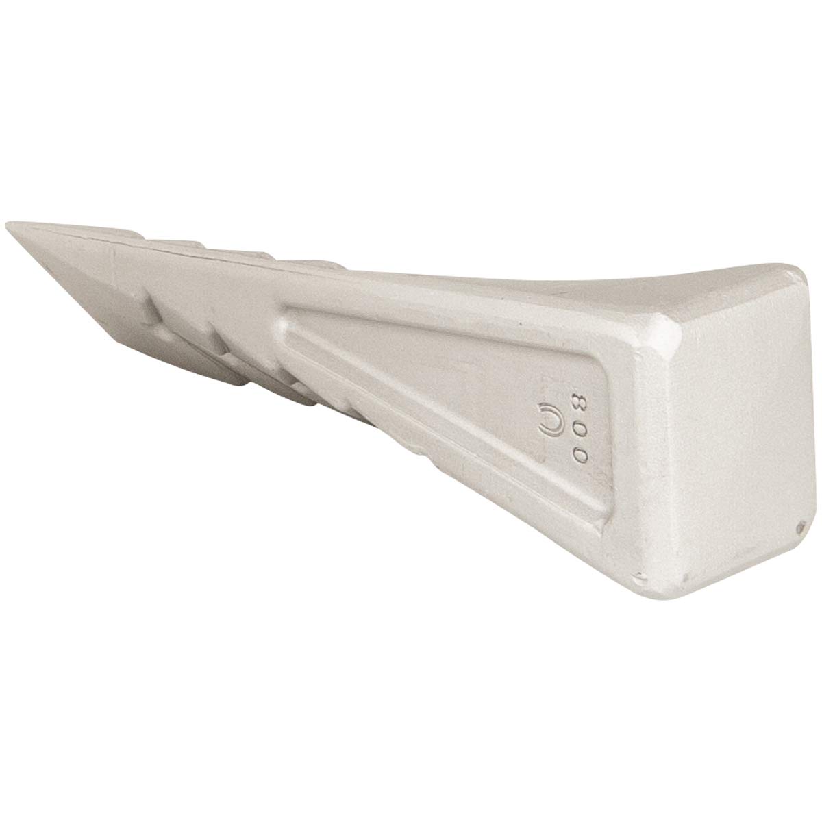 SHW-FIRE Cuña de separación de aluminio, 800 g, forjada y ranura guía