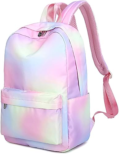 Miniatura 1 de Mochila para laptop con diseño de arco iris, regalo para adolescentes y mujeres, Multicolorido, Computadora portátil