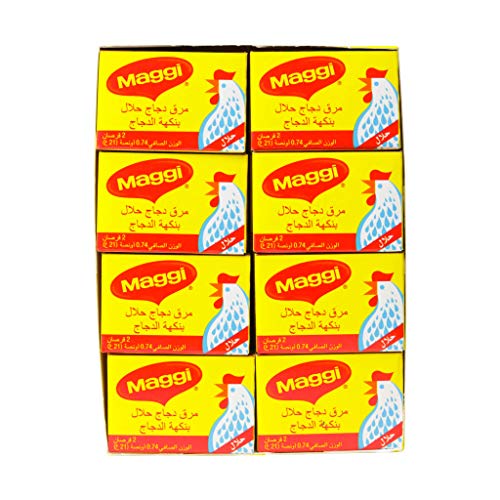 Maggi Chicken Coullion Halal, 24 Count (Pack of 1)