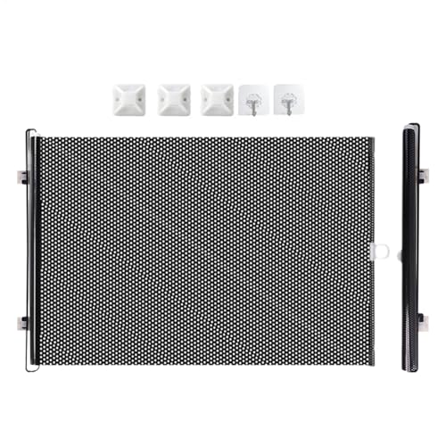 yupeuooe Puerta de Cachorro Interior, de Perros | Puerta expandible retráctil para Perros | Suministros de Mascotas portátiles, de Animales Multifuncional para Puertas, escaleras, balcón