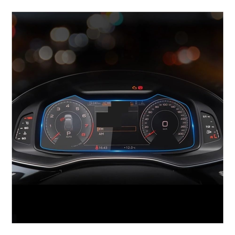 Accessoires d'intérieur automobile pour protéger l'écran de navigation du Q7 Q8 - 6