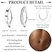MILACOLATO 14G Long Belly Button Rings for Women | 925 Sterling Silver Clicker Belly Piercing Jewelry | Cubic Zirconia Paved Reverse Hoop Belly Rings | Silver 12mm 2pcs, Metal, cubic-zirconia