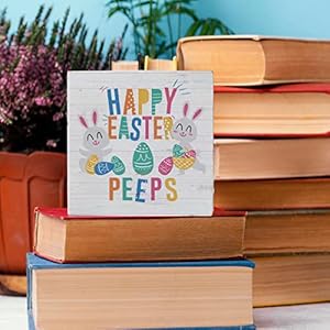 Funny Easter Bunny Decor Desk Decor Wooden Box Sign Easter Decorations Easter Gift Wood Block Plaque Box Sign for Home Farmhouse Kitchen Bathroom Shelf Table Decoration Happy Ester Peeps Sign Funny Easter Bunny Decor Desk Decor Wooden Box Sign Easter Decorations Easter Gift Wood Block Plaque Box Sign for Home Farmhouse Kitchen Bathroom Shelf Table Decoration Happy Ester Peeps Sign