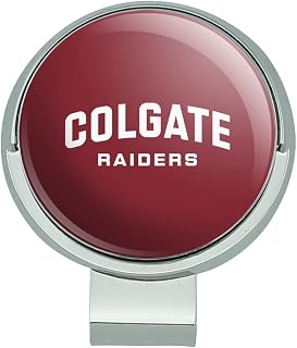 Colgate University Raiders Logo Golf Hat Clip With Magnetic Ball Marker