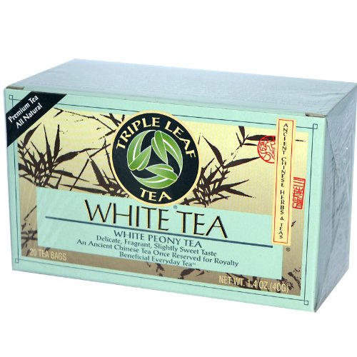 Triple Leaf Tea White Peony, 20 Ct #TOP16