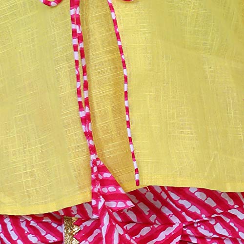 Image of BownBee Ethnic Wear Cotton Kurta Dhoti Traditional Dress Set for Baby Boys, Front Open with Dori Pattern, Full Sleeves, and Round neck, Ideal for All Festivals