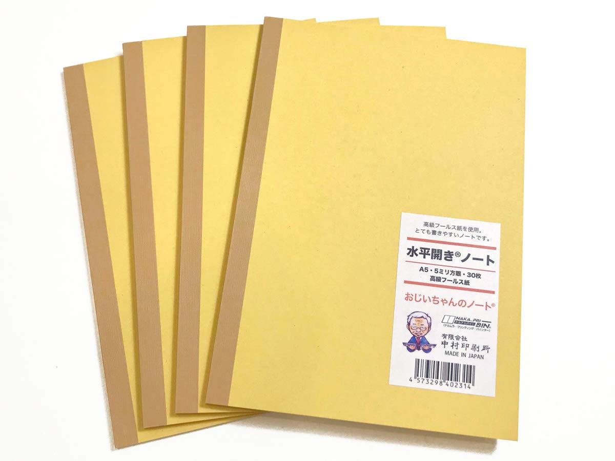 【希少品】中村印刷所 上製本 A5版フールス紙 300頁 4色セット 希少品】中村印刷所 上製本 A5版フールス紙 300頁 4色セット