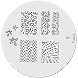 Konad Stamping Nail Art Image Plate - M57