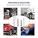 Boatsea 122Pcs Cotter Pin Hair Pin Clevis Pin Assortment Kit,R Clips Retaining Hair Pins Assortment, Including Single Hole Clevis Pin&Split Cotter Pin&R Clip Hitch Pin for Trailer Latch, Zinc-Plated