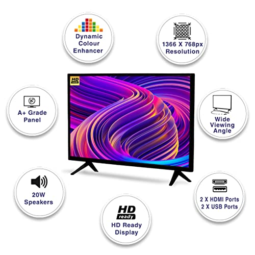 Image of Sansui 80 cm (32 Inches) HD Ready LED TV JSY32NSHD (Black)