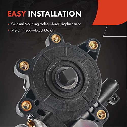 A-Premium Front Left Power Window Lift Motor Compatible With Nissan 350Z 2003-2009 & Infiniti G35 2003-2007, Driver Side, With Anti-Clip Function, Replace# 80731Cd000, 80731Cd001 #TOP4